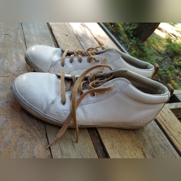 Size 10 Mens Shell Toes Ransom Adidas White leather Shoes Sneakers laces 2010 - Picture 8 of 8